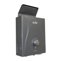 SOLEGASNM08C - Calentador Instantáneo Multipunto GN 8Lt C/Acc Sole - OFERTA