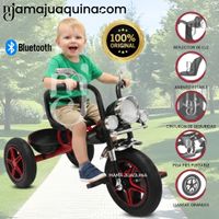Triciclo con Bluetooth «JOOPY CHOPPER» Rojo