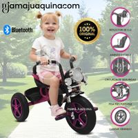 Triciclo con Bluetooth «JOOPY CHOPPER» Fucsia