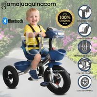 Triciclo con Bluetooth «TRILOGY» Azul
