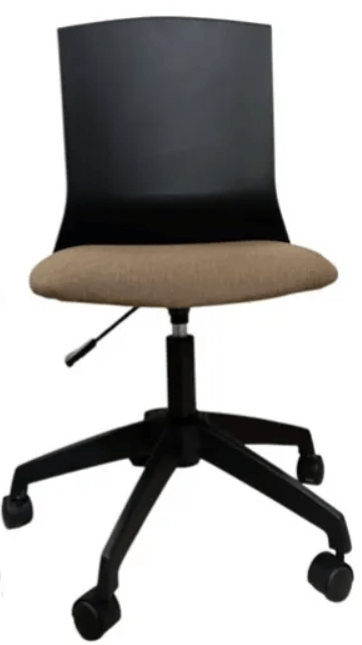 Silla Morelia Negro/Beige Giratoria