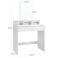 Tocador Moderno Huanta Blanco