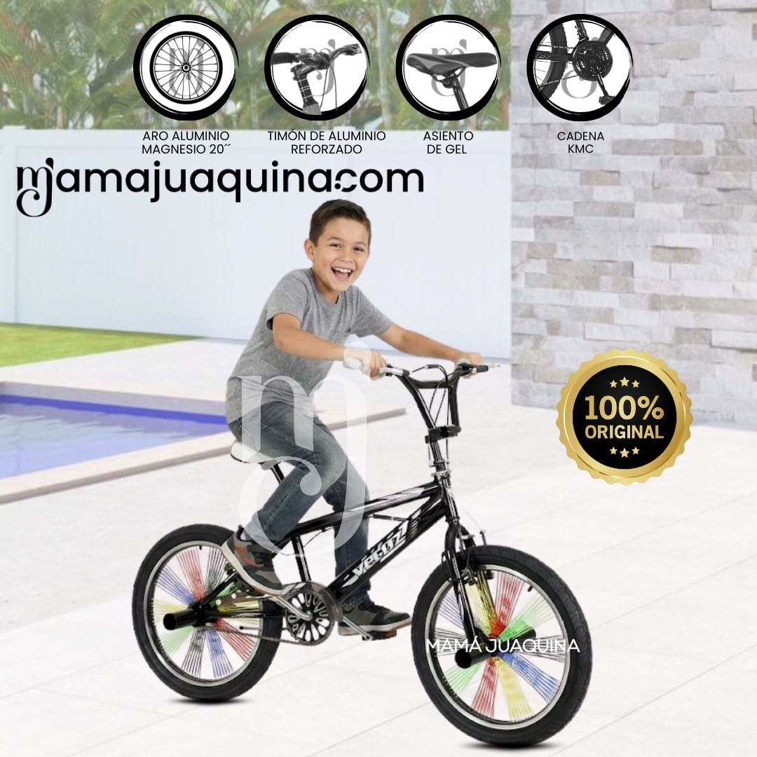 Bicicleta Aro 20 «FREESTYLE» Negro