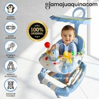 Andador Para Bebé «HAPPY PENGUIN» Celeste