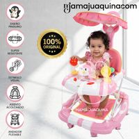 Andador Para Bebé «HAPPY PENGUIN» Fucsia