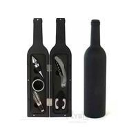 Set Completo de Sacacorchos para Vino en Color Negro
