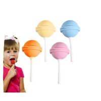 Set de 2 divertidos moldes de helado de silicona