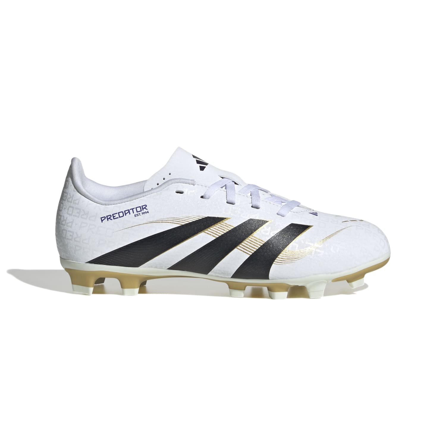 Zapatillas De Fútbol Adidas Niño Jh8870 Predator Club Fg/Mg J Blanco