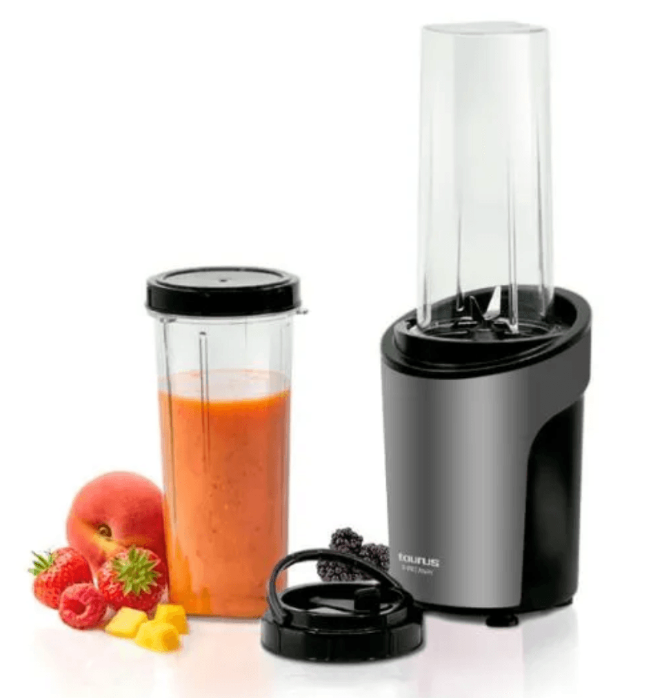 MINI LICUADORA TAURUS CON 2 TOMATODOS SHAKE AWAY