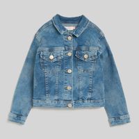 Casaca Para Niña Circus Denim Laser