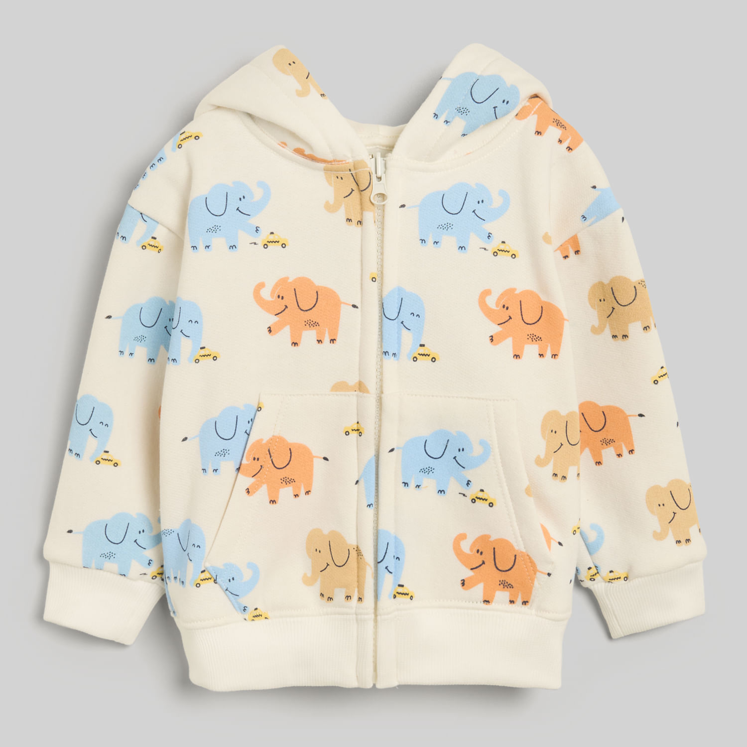 Polera Para Bebe Niño Baby Circus Fl Aop Zip