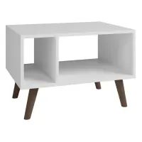 Mesa de Centro Mafa Retro 41X60X45 Blanco