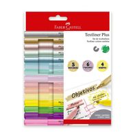 RESALTADOR TEXTILINER PLUS FABER CASTELL X  15 UND