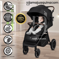 Coche de Paseo Plegable «FART» Edición Limitada Negro