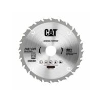 DISCO PARA SIERRA CIRCULAR 7 1/4""  40 dientes DA08002 CAT