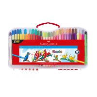 PLUMON DELGADO FABER CASTELL FIESTA 45 ESTUCHE RIGIDO X 60 UNID