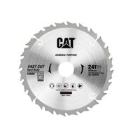 DISCO PARA SIERRA CIRCULAR 7 1/4""  24 dientes DA08001 CAT
