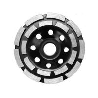 DISCO DE DESBASTE PARA CONCRETO DIAMANTADO DOBLE CORONA 125mm DA09041 CAT