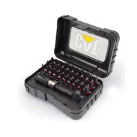 PUNTILLAS SET DE BITS PARA ATORNILLAR Cajita x 32 Pzas DA01901 CAT