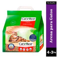 Arena para Gatos Cats Best Original 4.30 kg