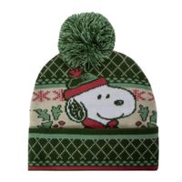 Gorro Beanie Navideño Snoopy Peanuts