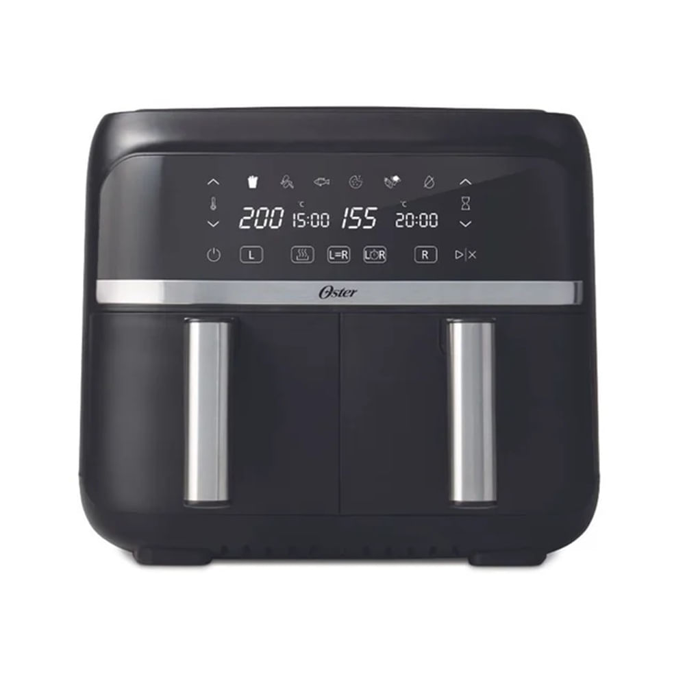 Freidora de Aire Dual Oster CKSTAF7MCDDF-053 7.6L Negro