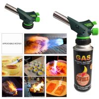 Kit mini Soplete flameador profesional cocina adaptable y gas butano