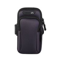 Bolso Porta Celular Deportivo Brazo Brazalete Con Correa Cel- negro