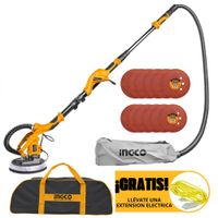 LIJADORA DE PARED Y TECHO 1050W FINO ACABADO DRYWALL, MADERA  CONCRETO