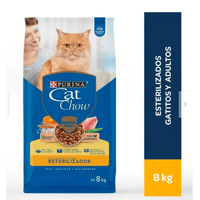 Cat Chow Esterilizado Croquetas para Gatos 8kg