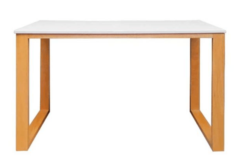 Escritorio Ohh Madera Tab Mel Blanco 90x50 B/Nat