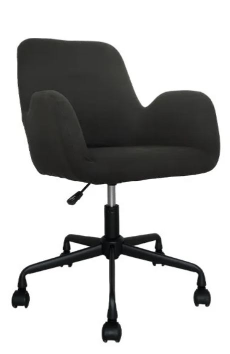 Pack De 4 Sillas Nantes Negro Giratoria.