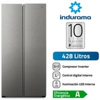 Refrigeradora No Frost Indurama RI-769 de 428L con Compresor Inverter