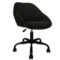 Pack De 2 Sillas Brest Negro Giratoria