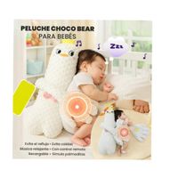 Almohada peluche GALLO CHOCO BEAR  arrullador