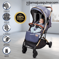 Coche Maleta de Paseo «SEKKI GOLD» Versión Limitada Azul