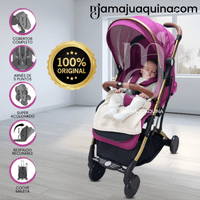 Coche Maleta de Paseo «SEKKI GOLD» Versión Limitada Fucsia