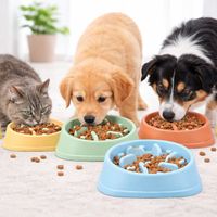 Comedero Lento Antideslizante Mascotas Seguro y Saludable Surtido