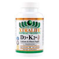 D3 + K2 + Calcio - 100 Cápsulas
