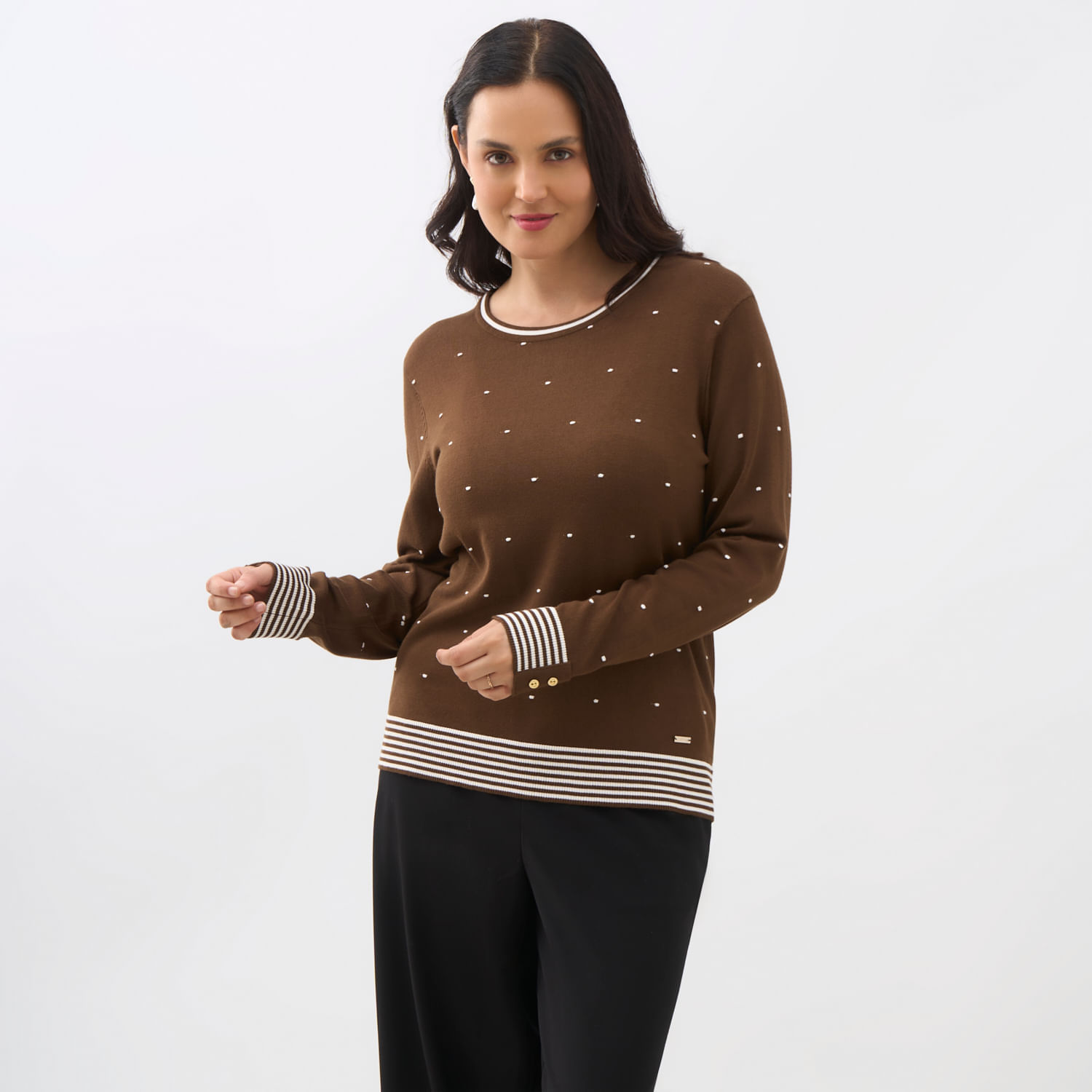 Chompa Mujer Zafin Polka