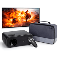 Proyector Smart SD550 Enfoque Manual + Ecran 120 Pulgadas + Puntero Láser + Bolso de Transporte