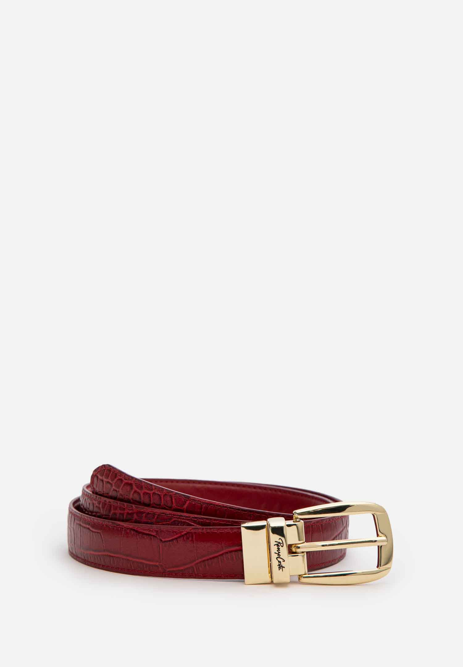 CORREA REVERSIBLE CROCO