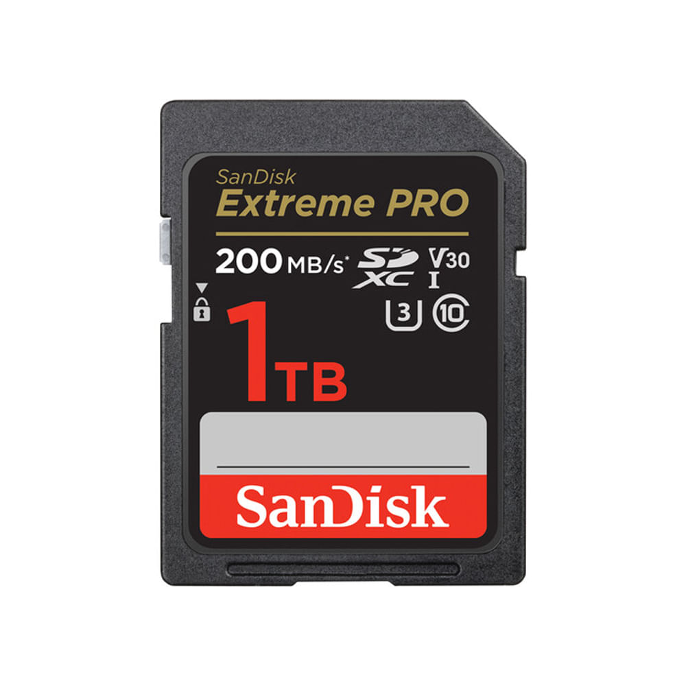 Memoria SD Sandisk Extreme Pro 1TB - R200mb - W140mb