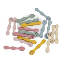 Set De Cucharas De Silicona Para Bebé – Pack X3 Con Estuche | Niño