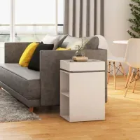 Mesa Auxiliar multiusos Géminis color Blanco TU MESITA