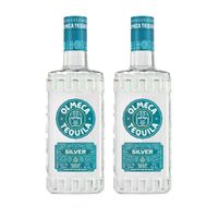 Pack Tequila Blanco OLMECA ALTOS Botella 1L x 2un
