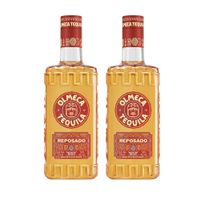 Pack Tequila Reposado OLMECA ALTOS Botella 1L x 2un