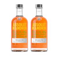 Pack Vodka Mandarin ABSOLUT Botella 700 ml x 2un