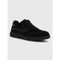 Zapatilla Para Niño Cuero Boreo Negro Hush Puppies