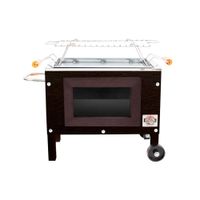 Caja China Black Chica con Parrilla de Varillas MEAT MASTER